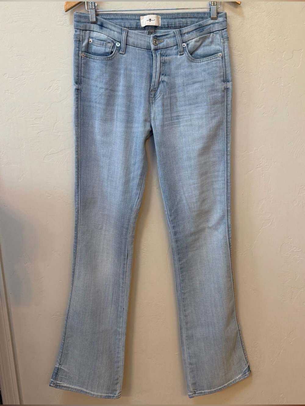 7 For All Mankind Jeans Women’s Light Wash Kimmie Bootcut Size 30